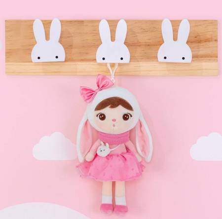 Metoo Mini Bunny with Bow Doll 