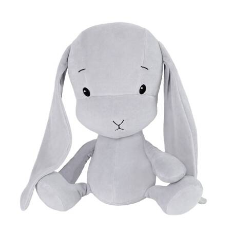 Personalized Bunny Effik M - Gray with Gray ears 35 cm