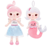 Personalized Set of Dolls - Angel and Mermaid 